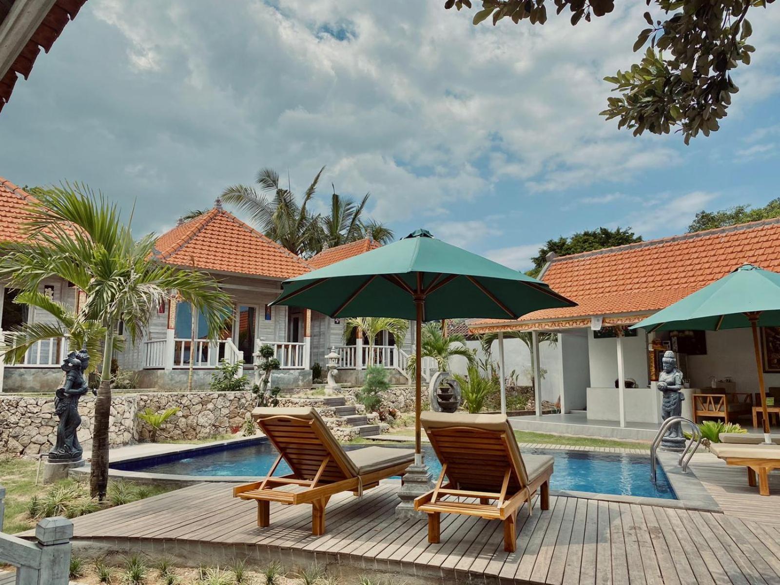 Blue Sky Villa Ceningan Нуса-Лембонган Экстерьер фото