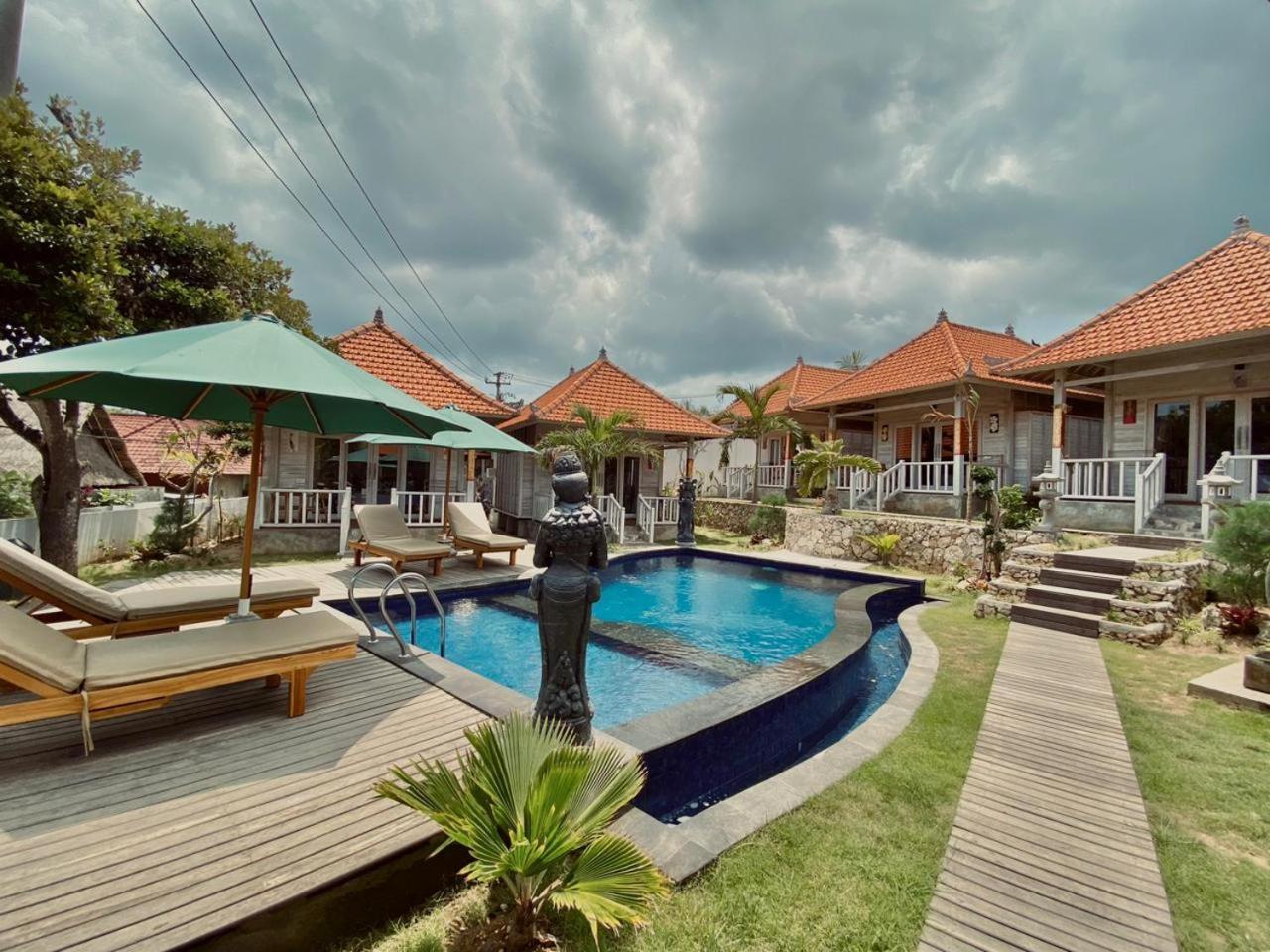 Blue Sky Villa Ceningan Нуса-Лембонган Экстерьер фото