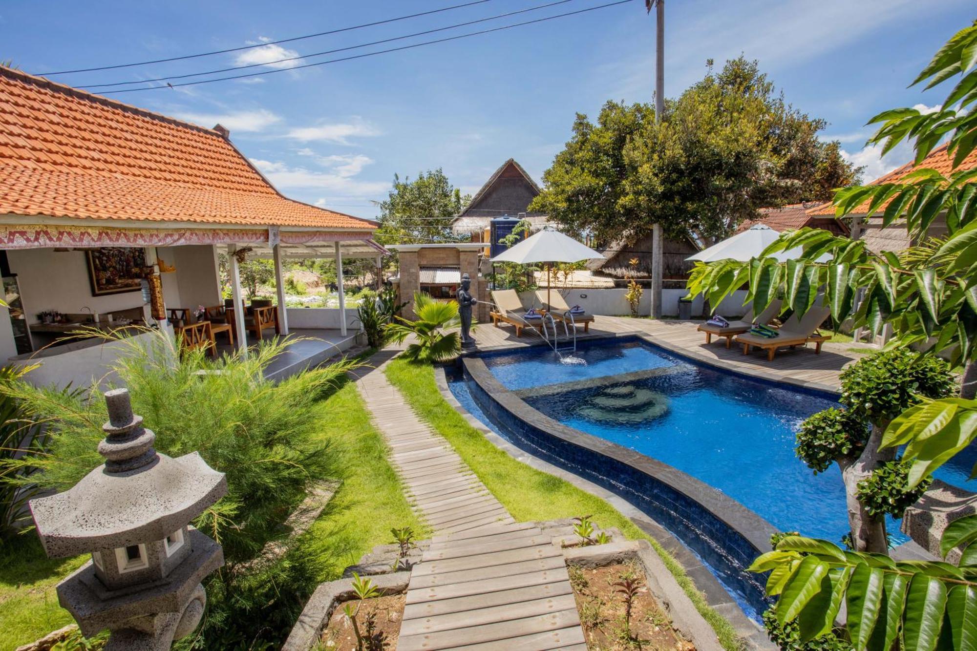 Blue Sky Villa Ceningan Нуса-Лембонган Экстерьер фото