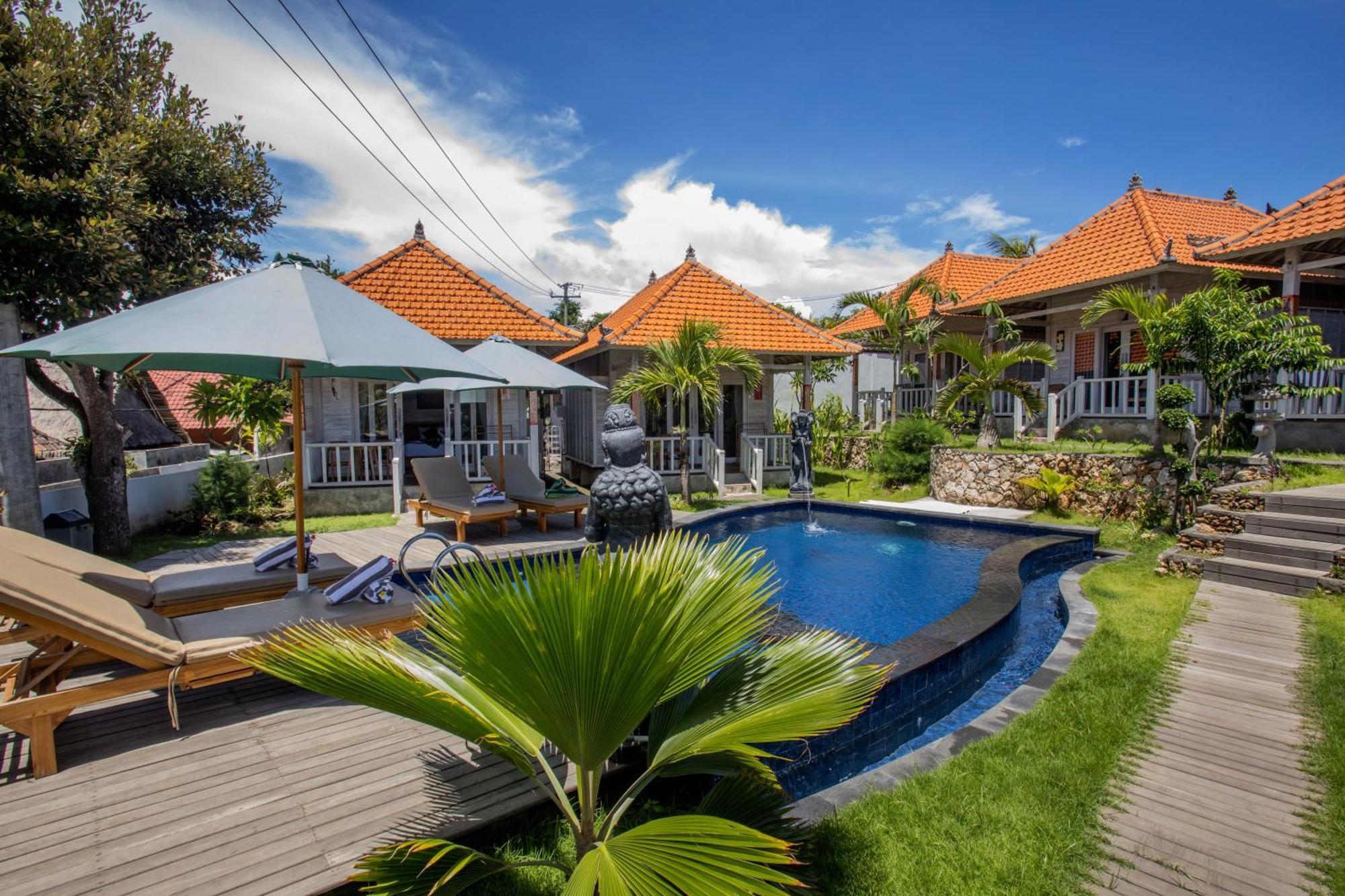 Blue Sky Villa Ceningan Нуса-Лембонган Экстерьер фото