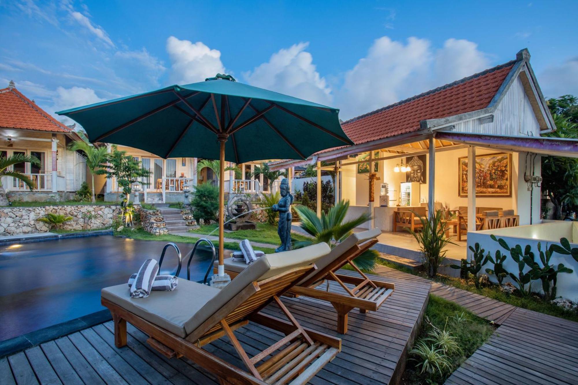Blue Sky Villa Ceningan Нуса-Лембонган Экстерьер фото