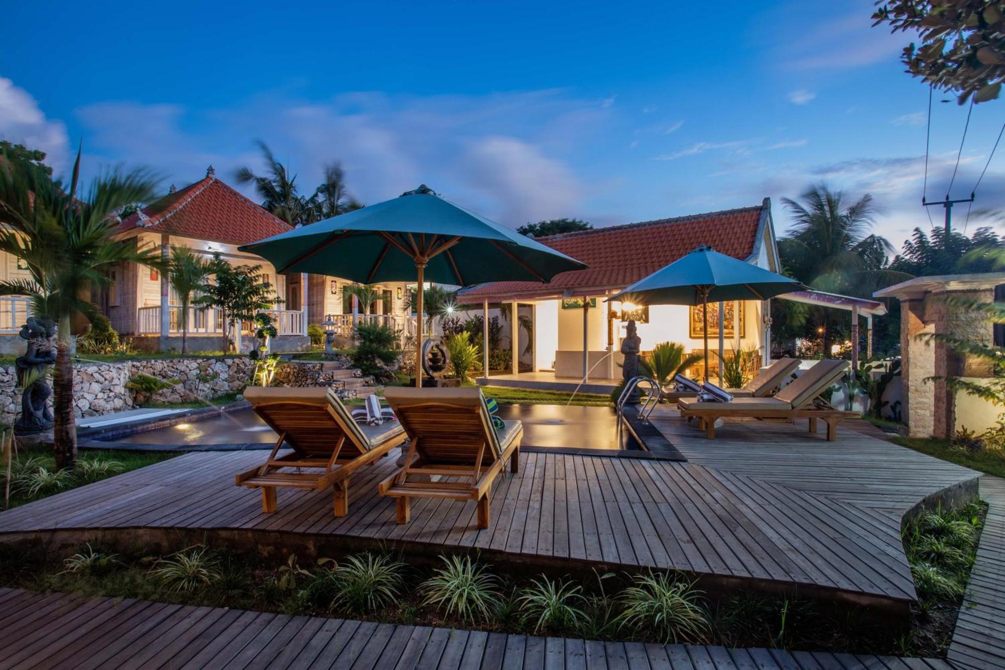 Blue Sky Villa Ceningan Нуса-Лембонган Экстерьер фото