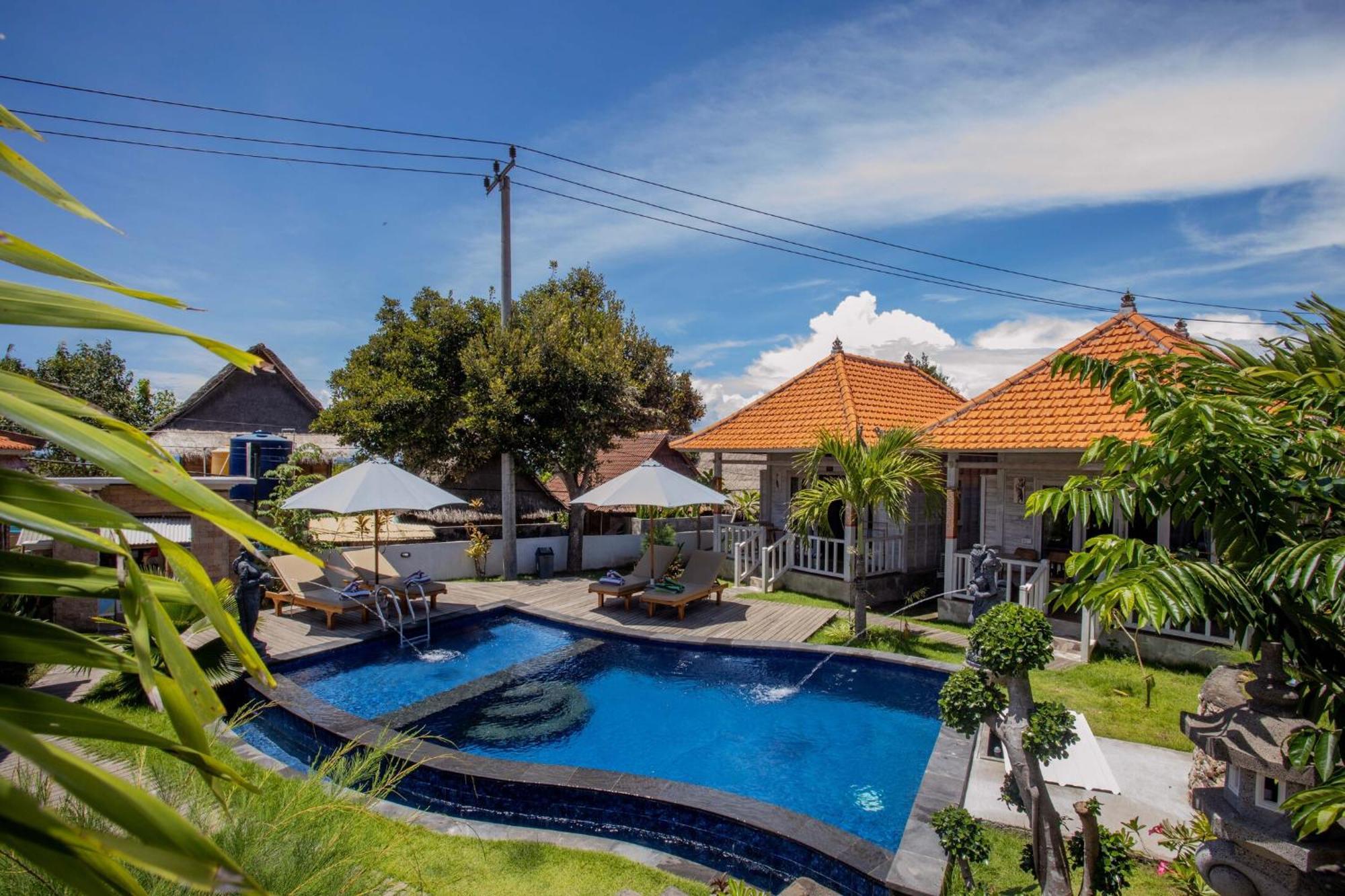 Blue Sky Villa Ceningan Нуса-Лембонган Экстерьер фото